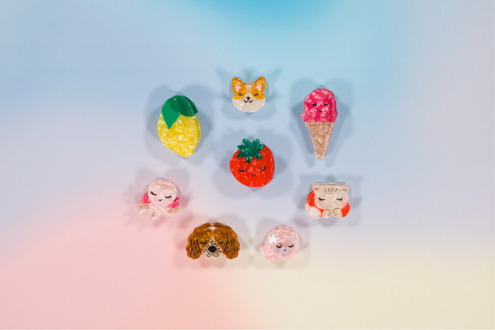 Luciole et Petit Pois Pearly the Mermaid Mini Claw Clip