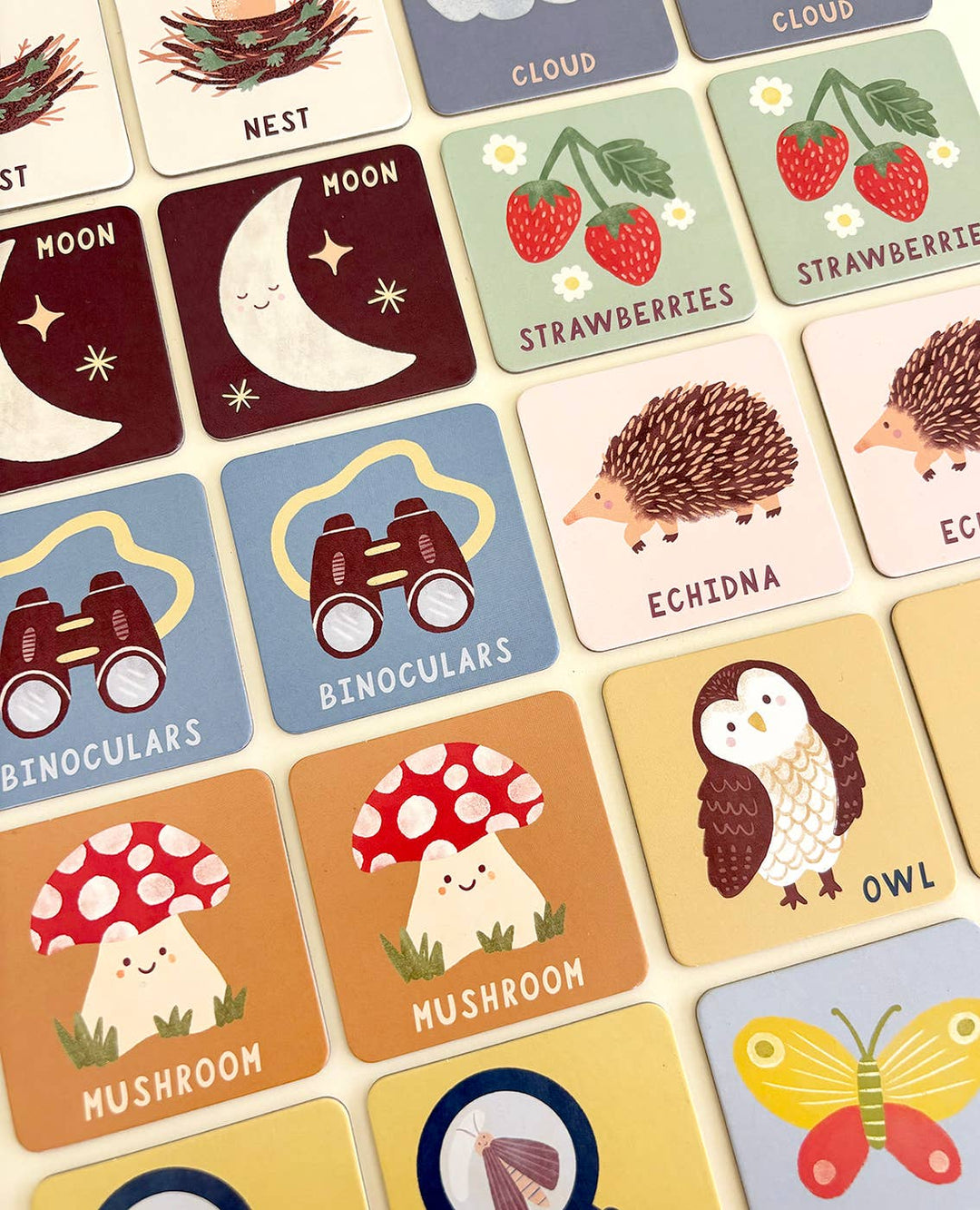 Lauren Sissons Studio - Forest Finds Memory & Matching Game