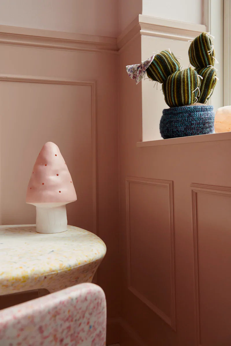 Egmont Toys Heico Lamp / Small Mushroom - Vintage Pink