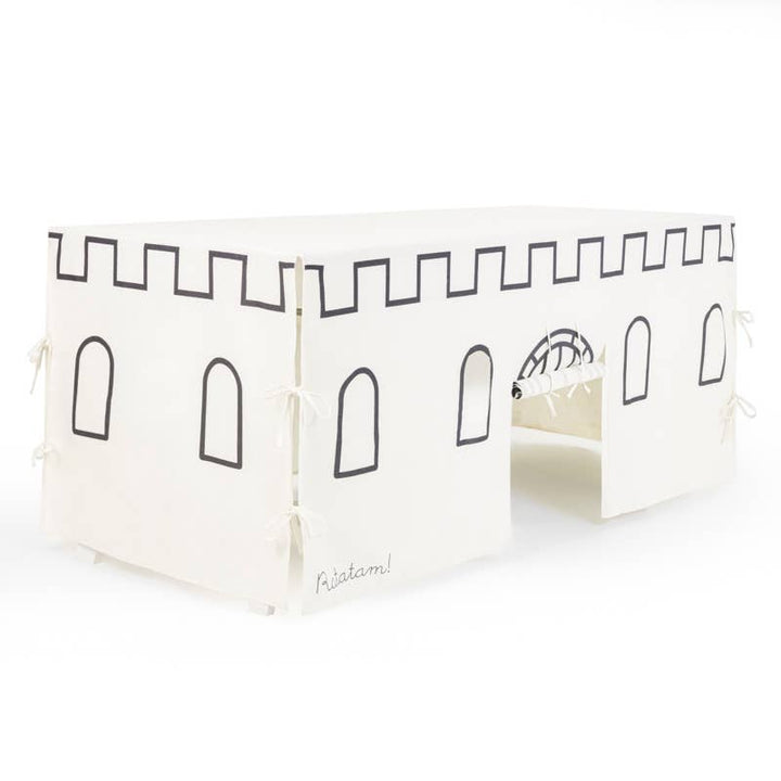 Ratatam! Castle Table Hut 90x200 cm - Black / Pre Order
