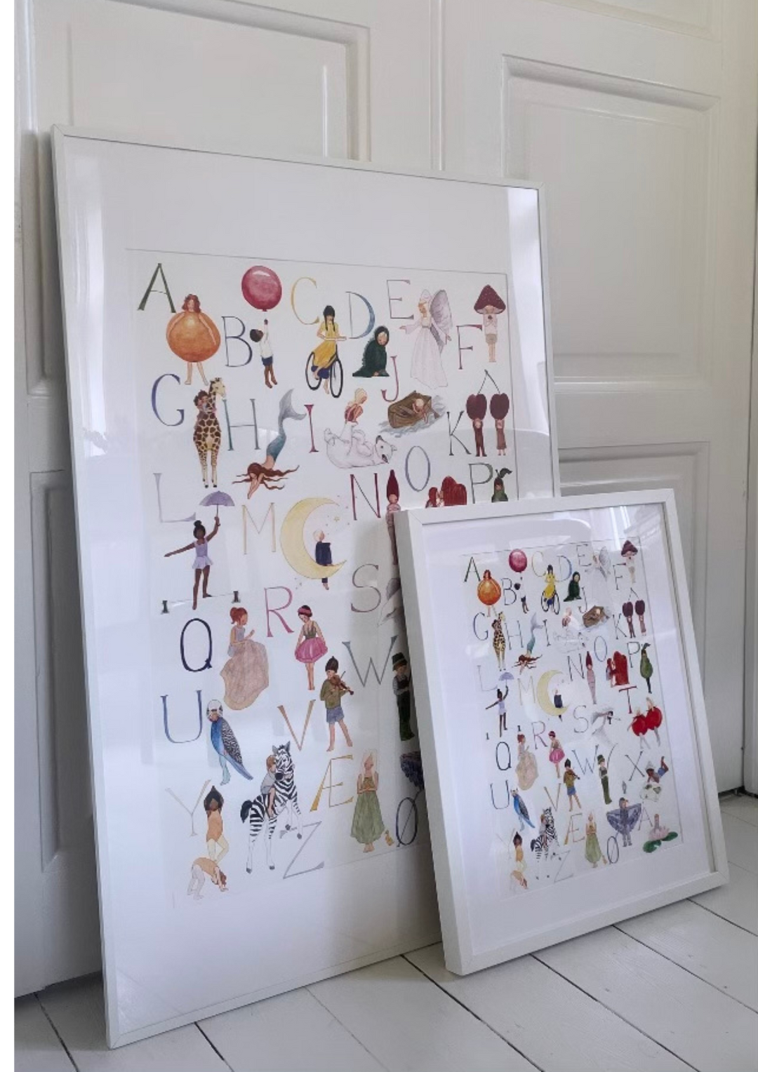 Tall Hat Tales ABC Print - 50 x 70