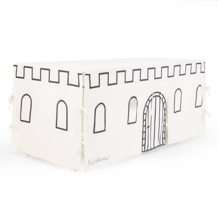 Ratatam! Castle Table Hut 90x200 cm - Black / Pre Order