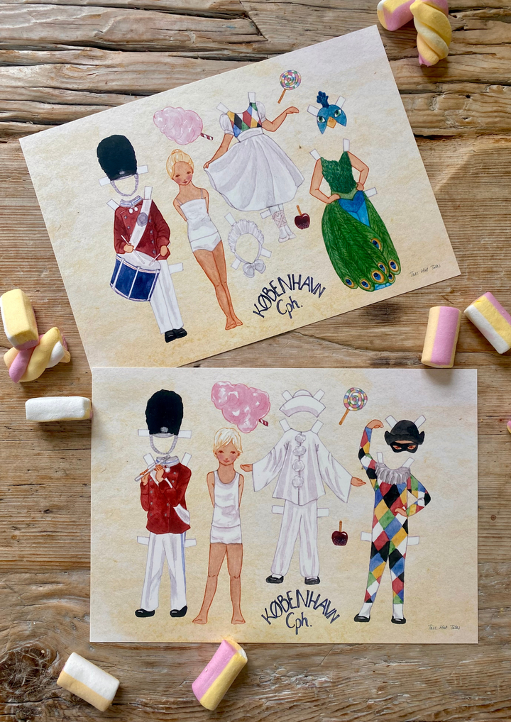 Tall Hat Tales Dress-up Doll - Columbine