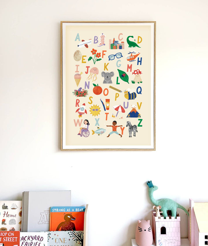 Lauren Sissons Studio Alphabet Print - A3