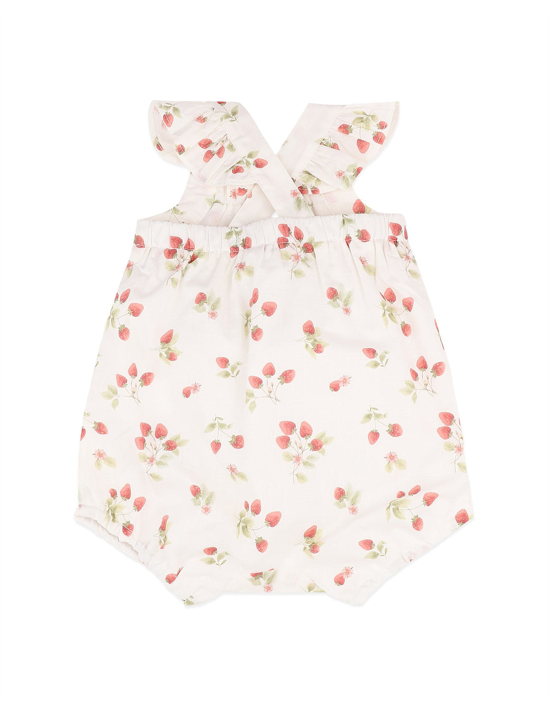 Bébé by Minihaha Poppy Romper - Strawberry Print