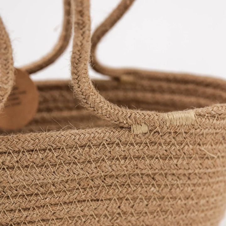 Egmont Toys Jute Rope Basket - Large
