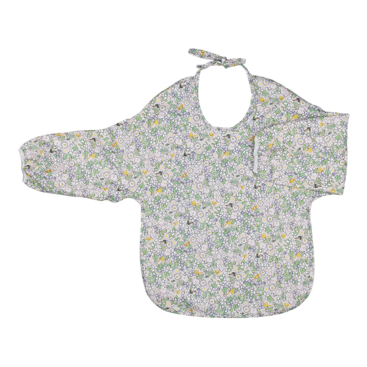 Rätt Start Elsa Beskow Bib with Sleeves - Flower Festival