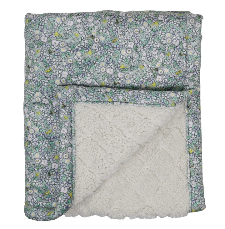 Rätt Start Children's Elsa Beskow Quilted Blanket - Flower Festival