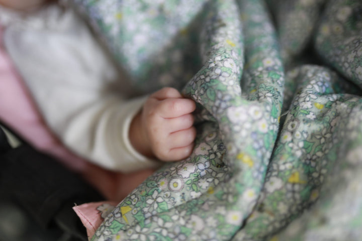 Rätt Start Children's Elsa Beskow Quilted Blanket - Flower Festival