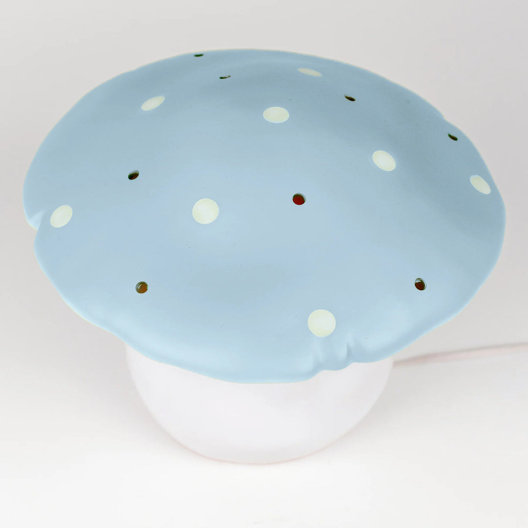 Egmont Toys Heico Lamp / Medium Mushroom - Light Blue