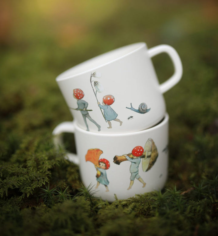 Rätt Start Children's Elsa Beskow Mini Mug - Tomtebobarnen