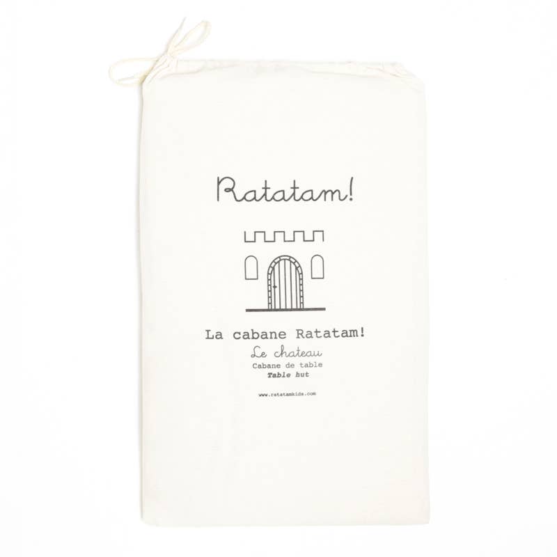 Ratatam! Castle Table Hut 90x200 cm - Black / Pre Order