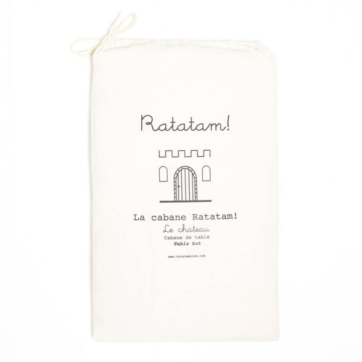 Ratatam! Castle Table Hut 90x200 cm - Black / Pre Order