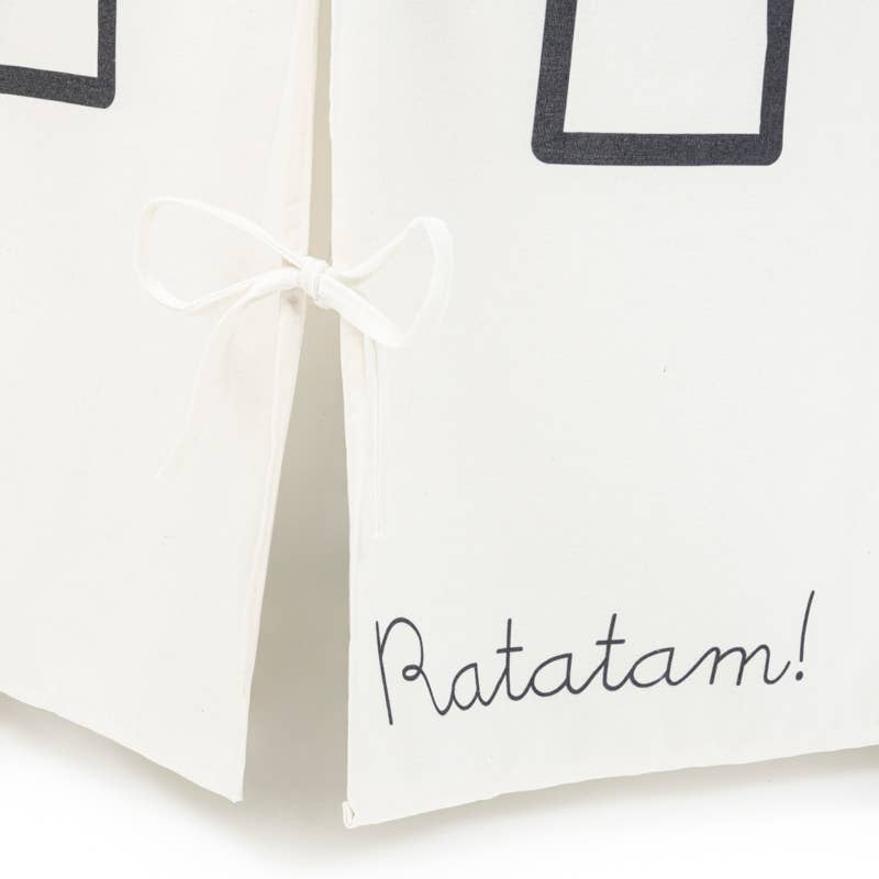 Ratatam! Castle Table Hut 90x200 cm - Black / Pre Order