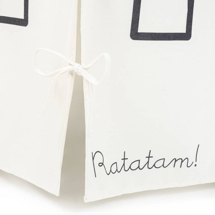 Ratatam! Castle Table Hut 90x200 cm - Black / Pre Order