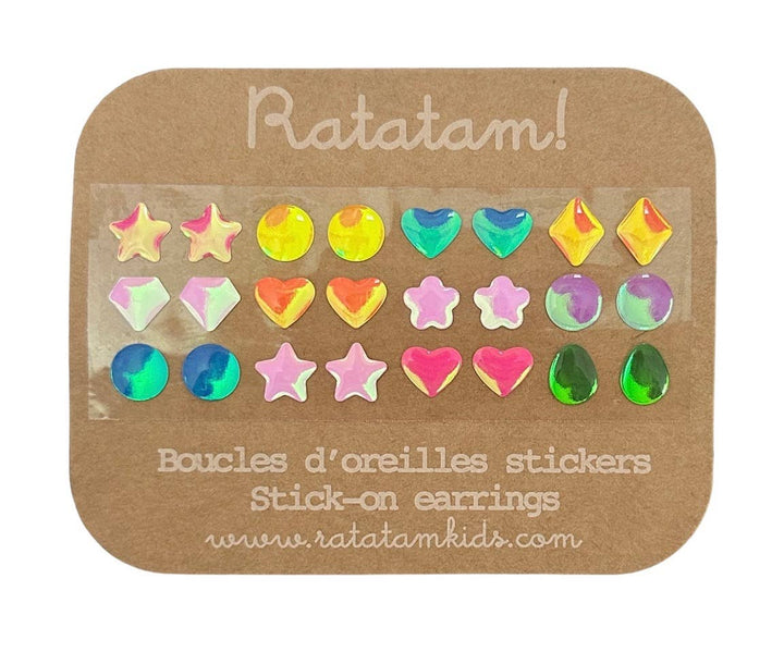 Ratatam! Set of 12 Play Earrings - Multi / Pre Order