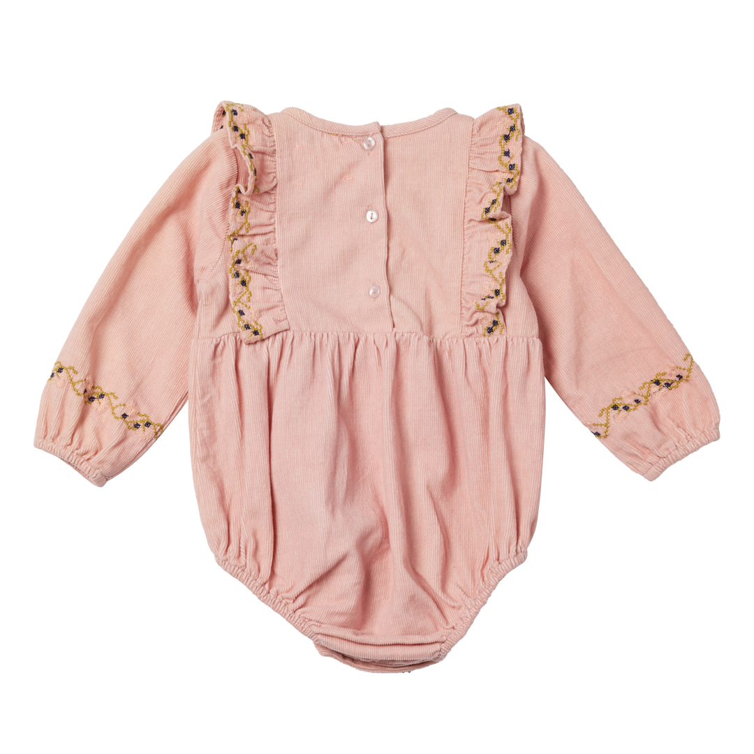 Bonheur du Jour Marvellous Romper - Pink Velvet