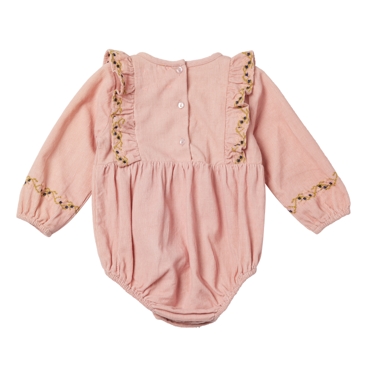 Bonheur du Jour Marvellous Romper - Pink Velvet