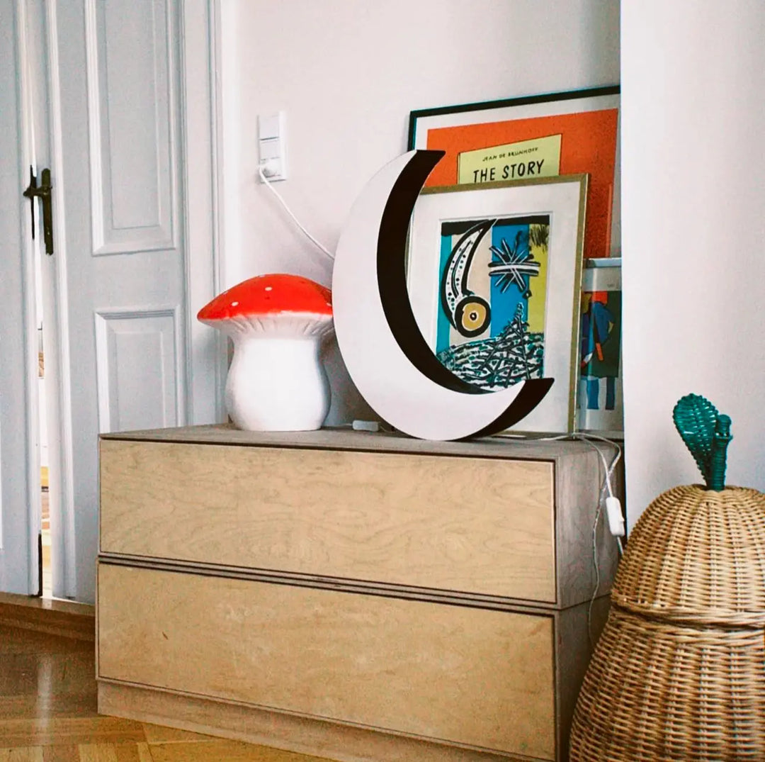 Egmont Toys Heico Lamp / Large Mushroom - Red