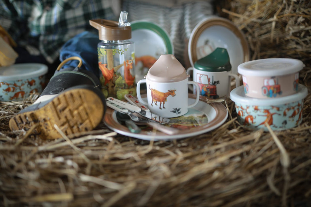 Rätt Start Children's Mamma Mu Cutlery Set - Farm