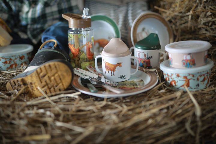 Rätt Start Children's Mamma Mu Cutlery Set - Farm