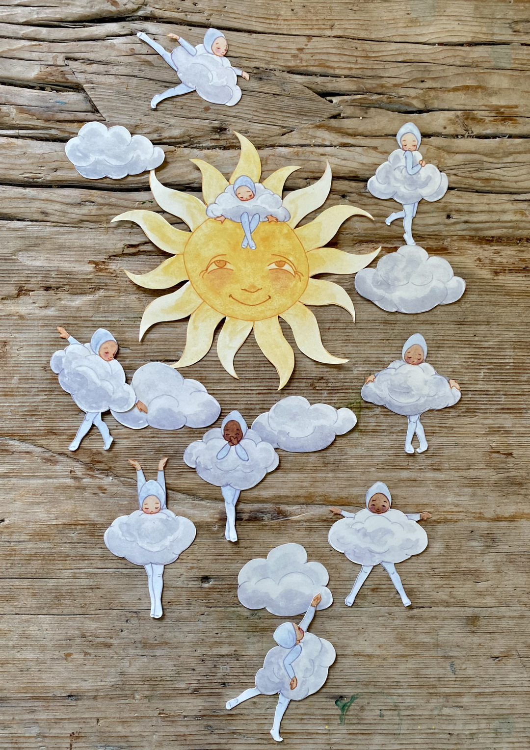 Tall Hat Tales Birthday Decoration - Dancing Sky Children