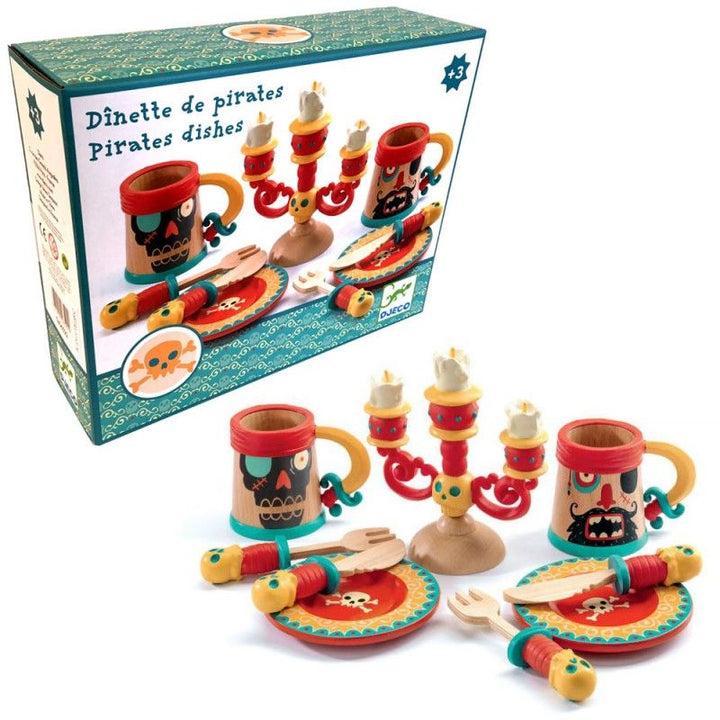 Djeco Dishes Set - Pirates