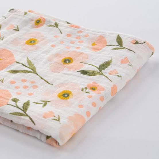 Clementine Kids Swaddle - Blush Floral