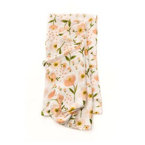 Clementine Kids Swaddle - Blush Floral