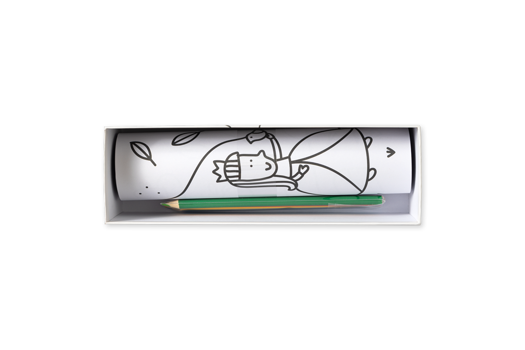 Edicare Editora Colouring 5 Metre Roll - Princesses