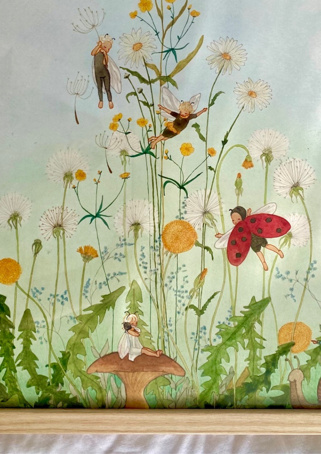 Tall Hat Tales Magic Garden Print - 30 x 40