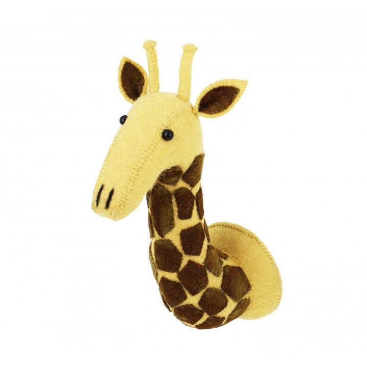 Fiona Walker England Mini Giraffe Head - Multi