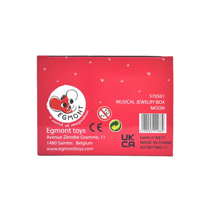 Egmont Toys Musical Jewellery Box - Pink Moon