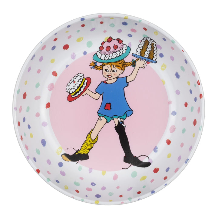 Rätt Start Children's Pippi Longstocking Bowl - Pippi Birthday