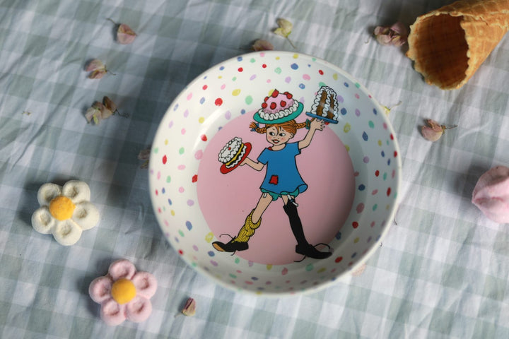 Rätt Start Children's Pippi Longstocking Bowl - Pippi Birthday