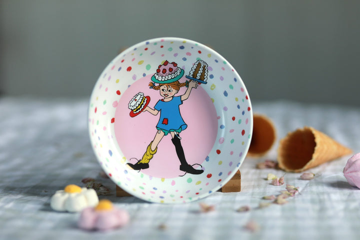 Rätt Start Children's Pippi Longstocking Bowl - Pippi Birthday