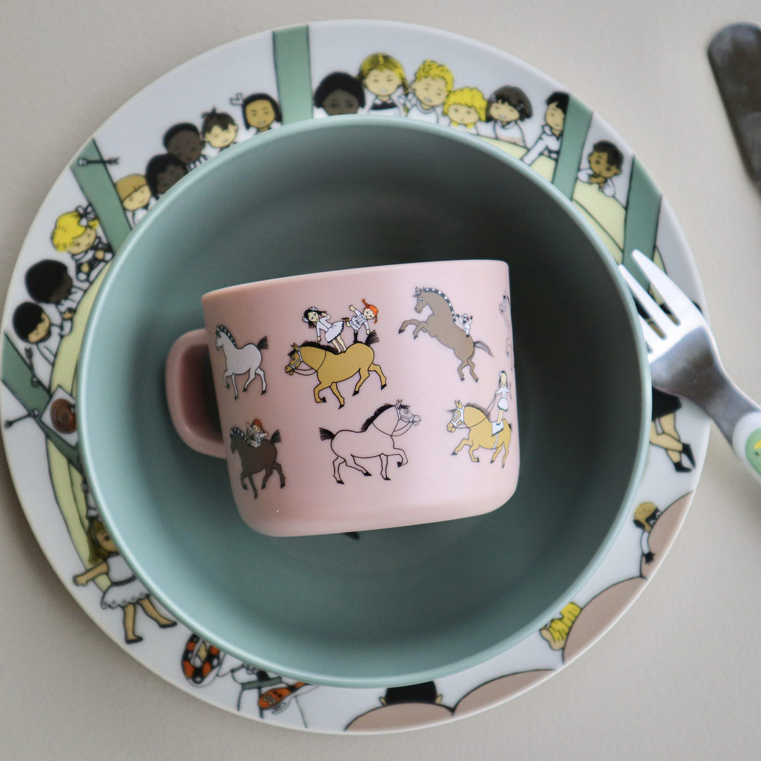 Rätt Start Children's Pippi Longstocking Mini Mug - Pippi Circus