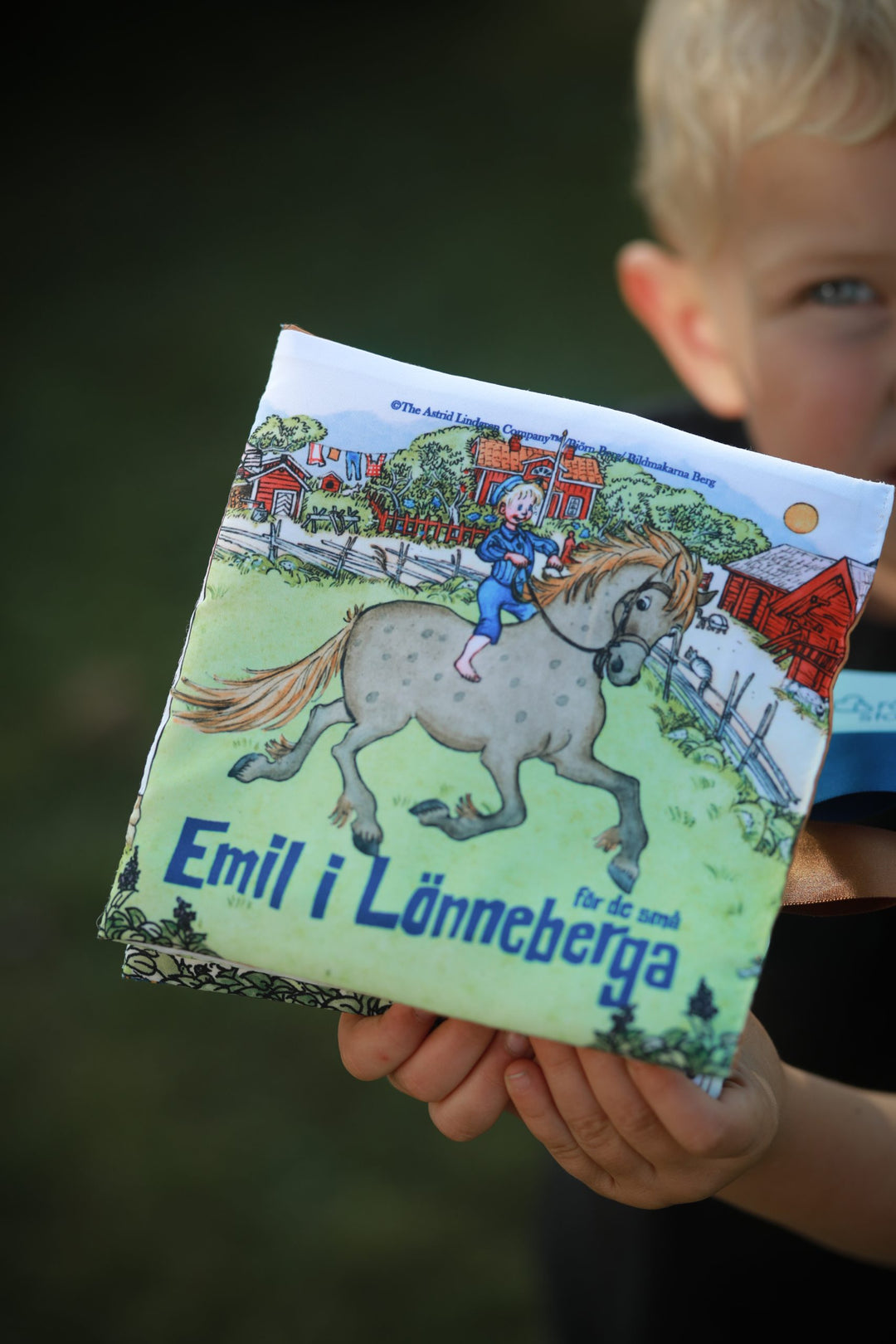 Rätt Start Emil in Lönneberga Fabric Baby Book