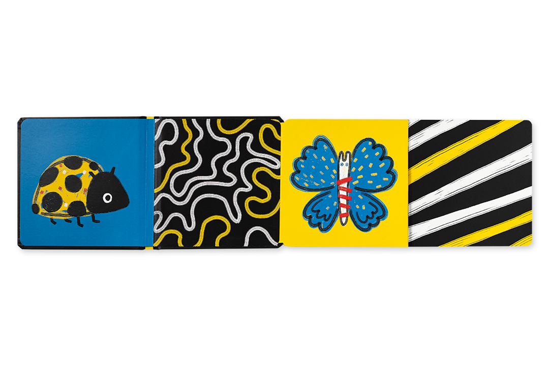 Edicare Editora Baby Contrast Accordion Book