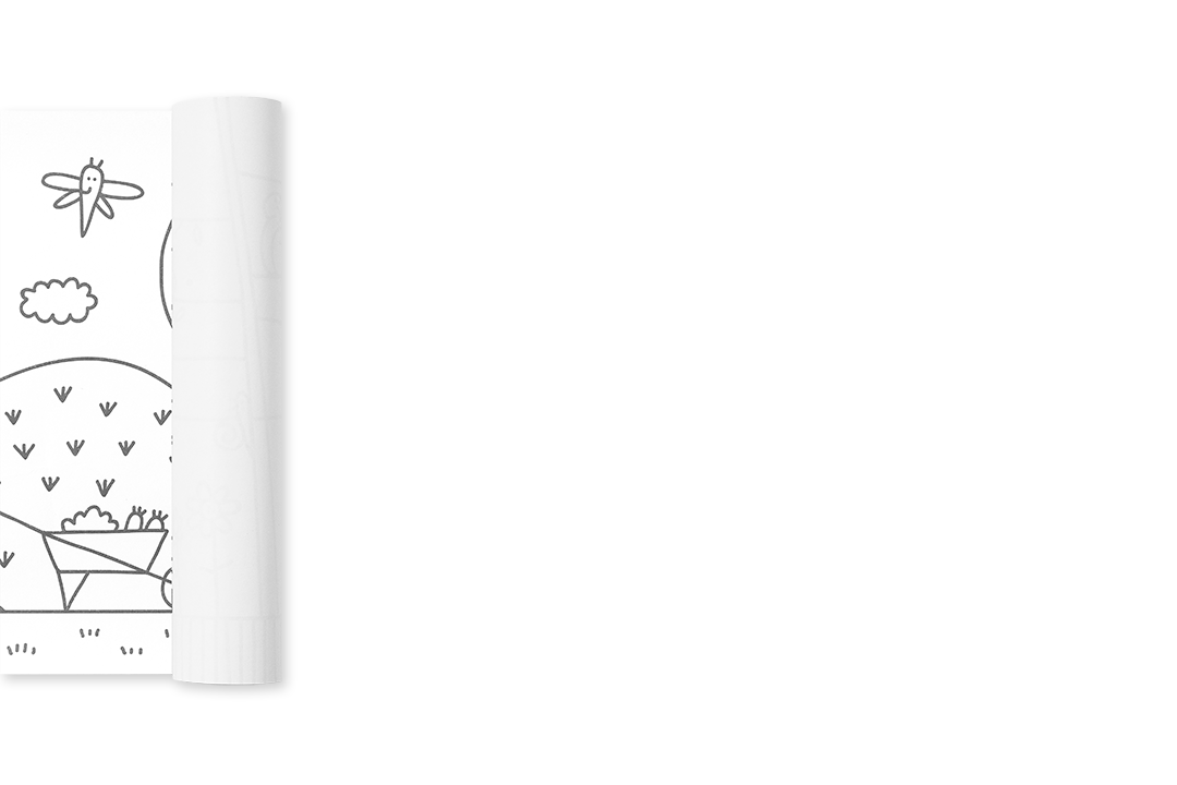 Edicare Editora Colouring 5 Metre Roll - Countryside