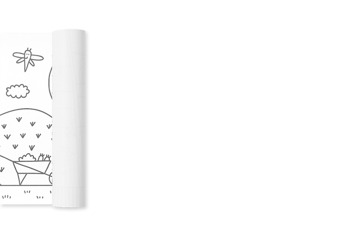 Edicare Editora Colouring 5 Metre Roll - Countryside