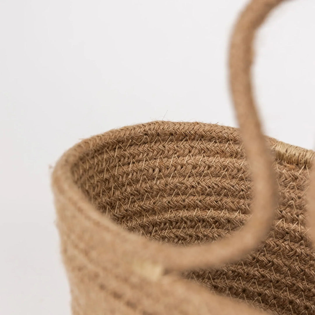 Egmont Toys Jute Rope Basket - Large