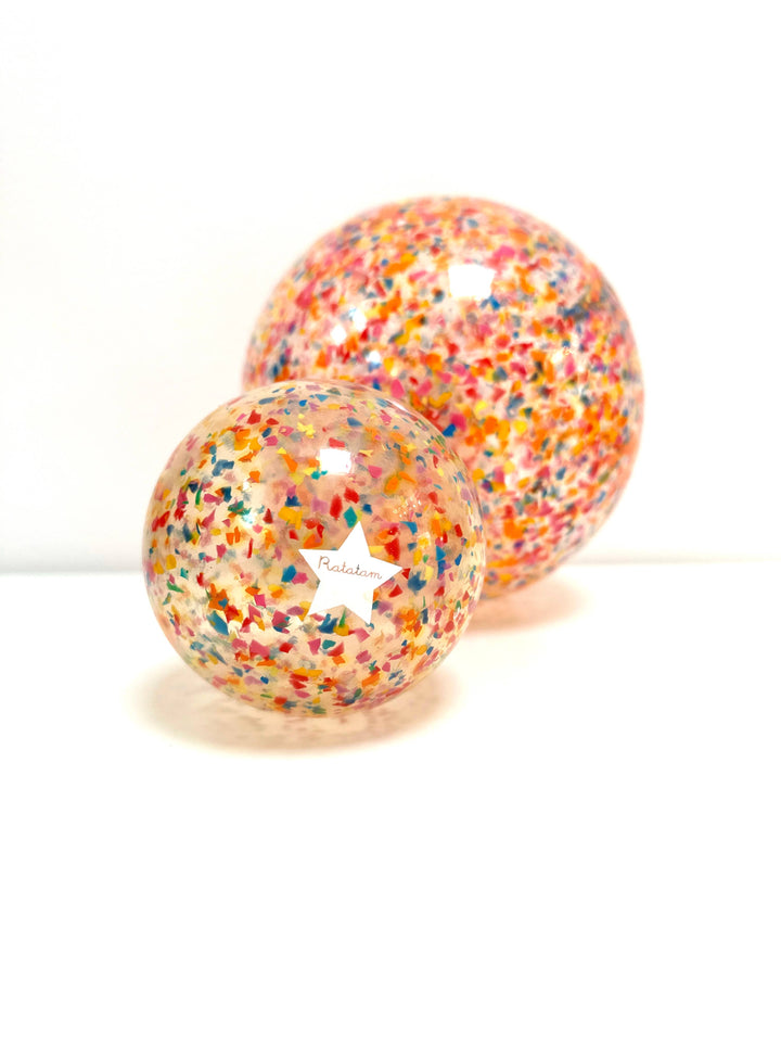 Ratatam! Confetti Balloon Ball - 22cm Multi / Pre Order