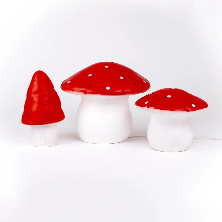 Egmont Toys Heico Lamp / Medium Mushroom - Red