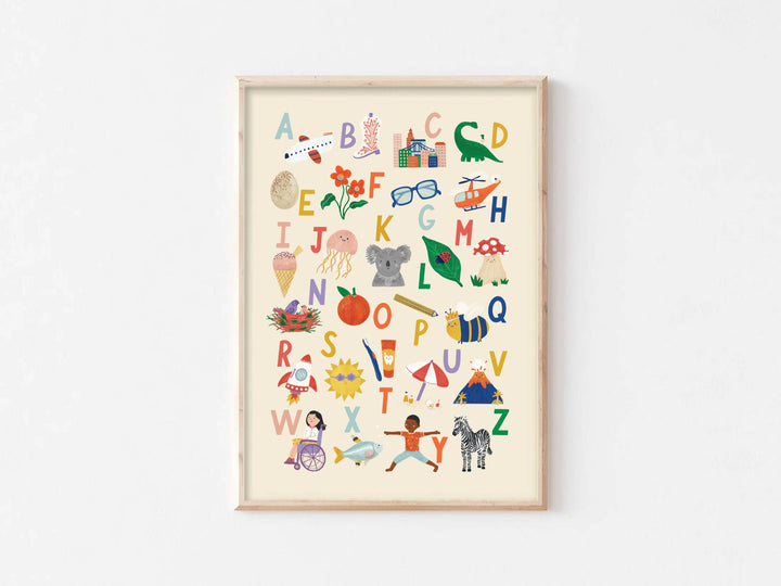Lauren Sissons Studio Alphabet Print - A3