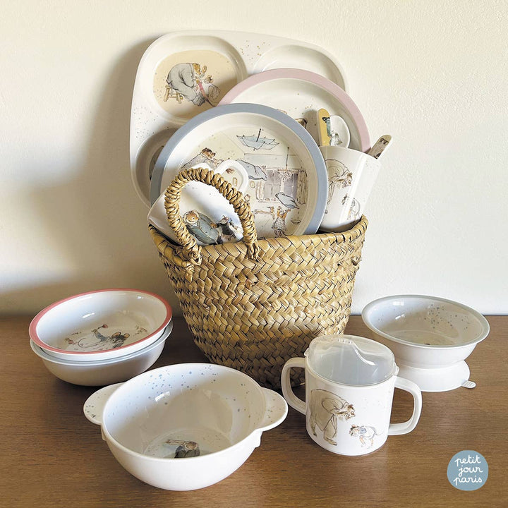 Petit Jour Paris Ernest & Célestine Mini Tumbler Cup - Grey