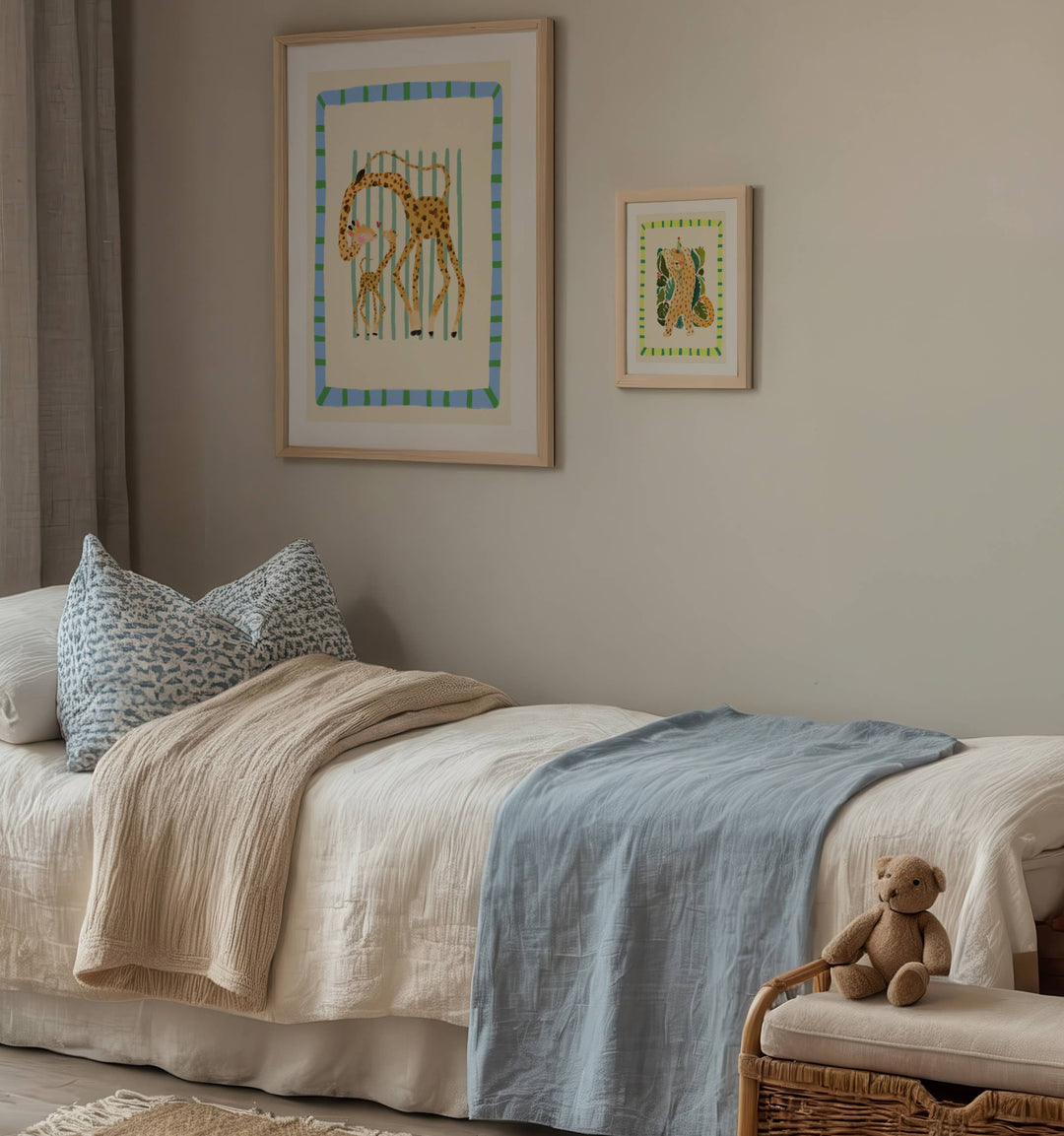 Kate Fox Design Gerald Giraffe Print - A3