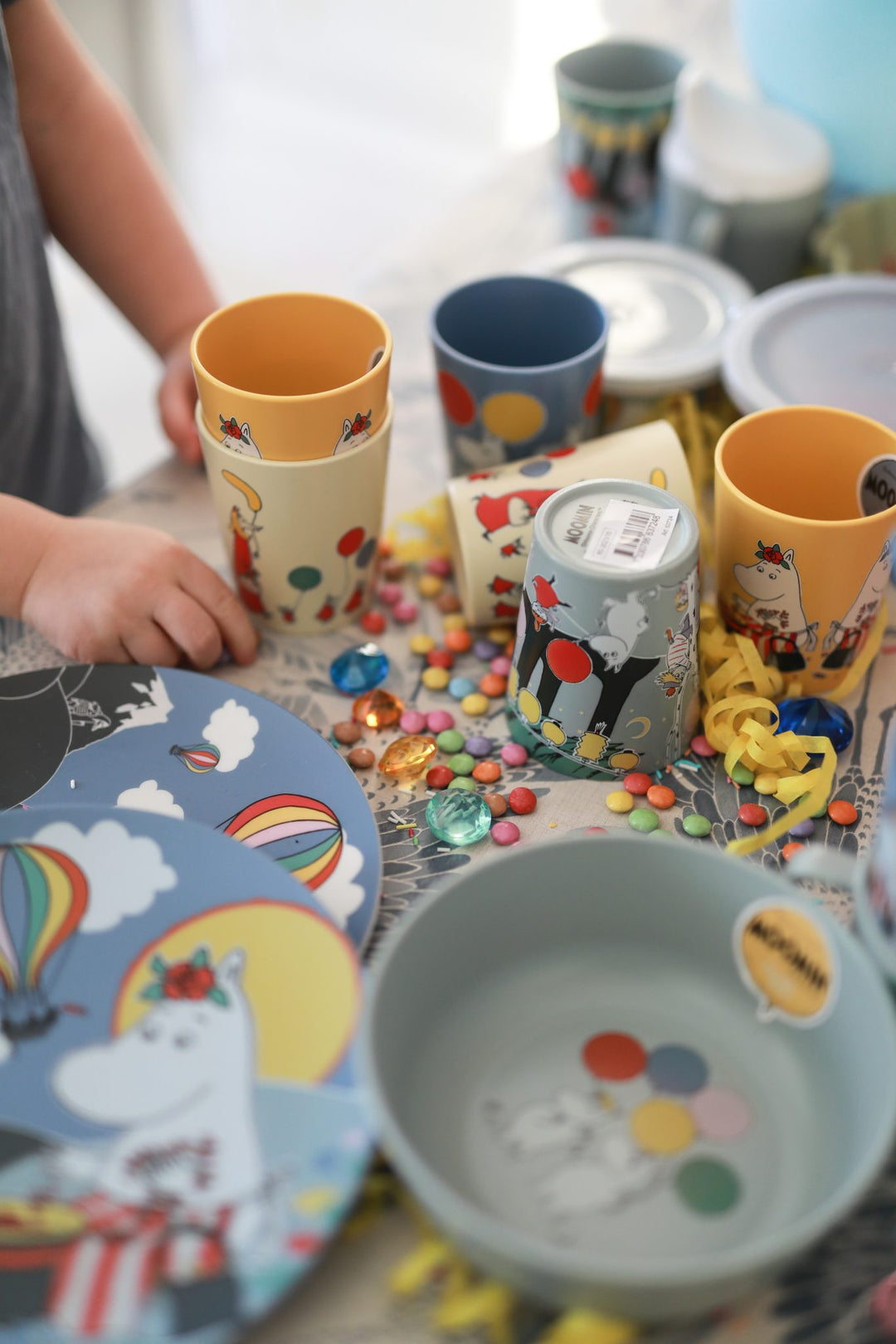 Rätt Start Children's Moomin Celebrations Bowl - Balloon