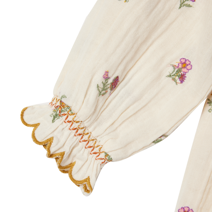 Bonheur du Jour Poeme Dress - Ecru Dew