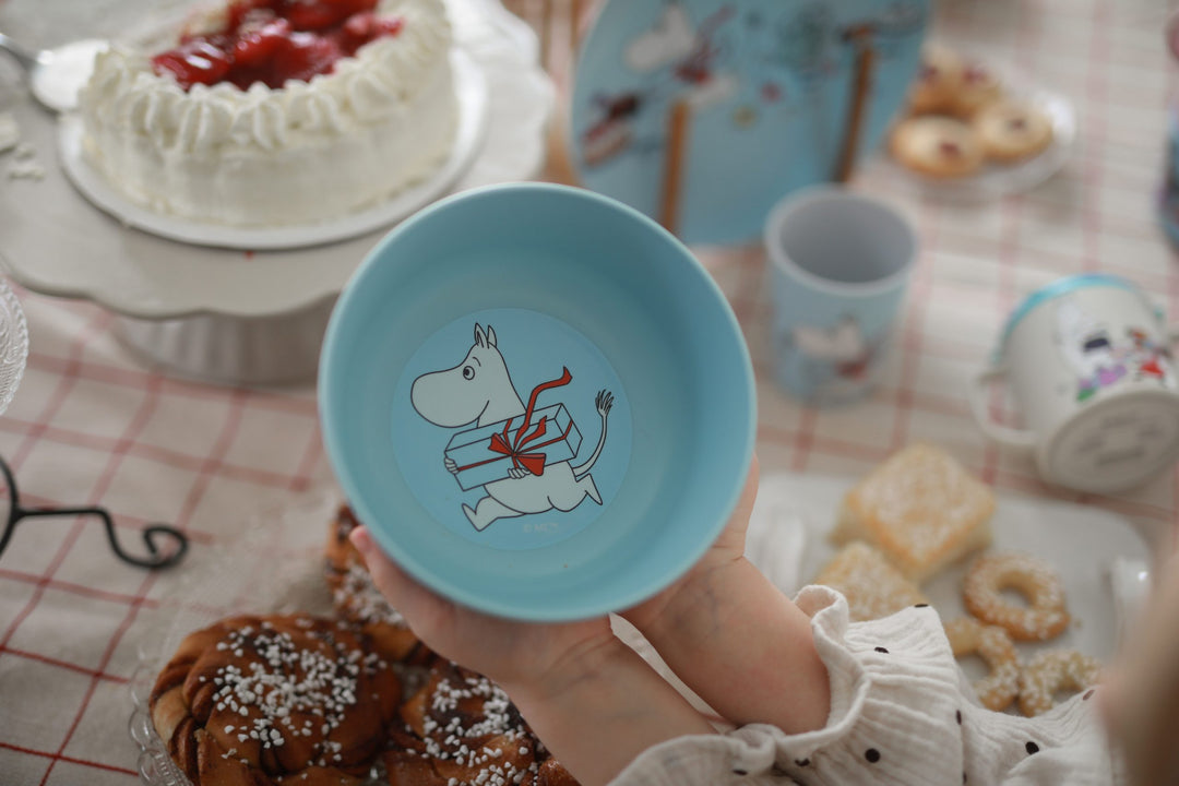 Rätt Start Children's Moomin Celebrations Bowl - Present